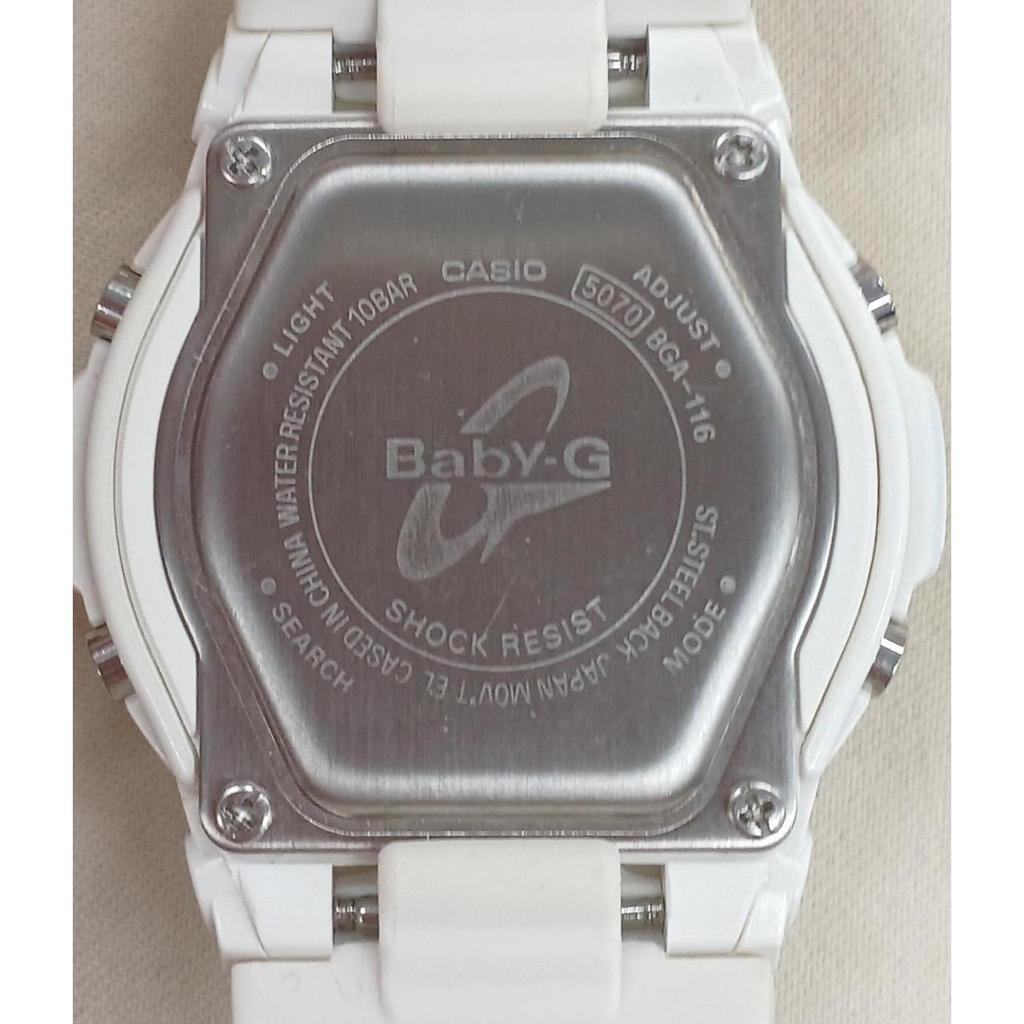 Used CASIO BGA-116 Watch
