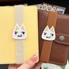 Cartoon Kitten Notebook Decoration Straps Elastic Loose-Leaf Notebook Band Binding Rope Binder Strap High Quality Notebook Strap