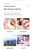 Portable Bladeless Handheld Fan with USB Charging for Eyelash Extensions