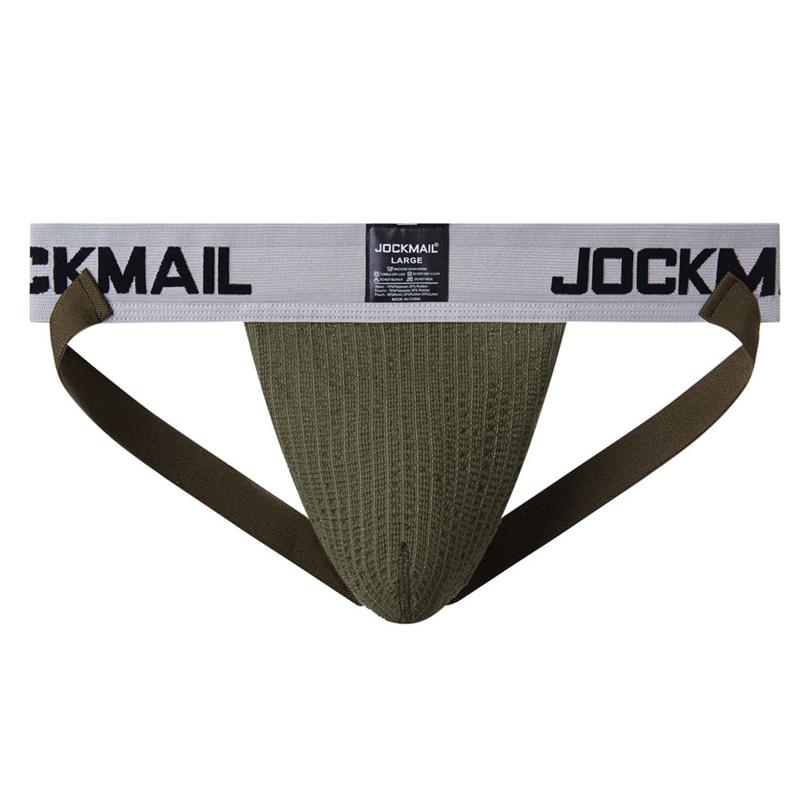 Jockstraps JOCKMAIL 1,97 tommer bredt midjebånd Bokstavtrykk Lav midje Herre Tanga Undertøy Daglig Casual Sport Sexy G-streng Underbukser