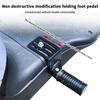 1Pair Electric Vehicle Front Foot Pedal Plate Leg Support Pad Folding Anti-Slip Metal Footboard Ebike Accessories