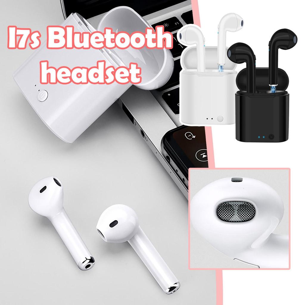 I7s Wireless Binaural Bluetooth Earphone In-Ear Wireless  Stereo Earbud Headsets For All Smart Phone