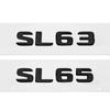 Car Tail Box Stickers Badge for Mercedes Benz SL63 SL65 SL300 SL320 SL350 SL500 SL550 SL600 ABS Rear Trunk Decal Emblem AU1