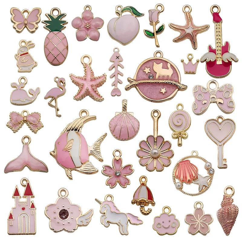 Mixed KC Vintage Alloy Charms For Jewelry Making Handmade DIY Bracelet Earrings Necklace Pendant Jewelry Accessories