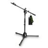 Gravity Microphone Stand, Short Boom, Two-Stage Boom, Tripod Base, Black, GMS4222B