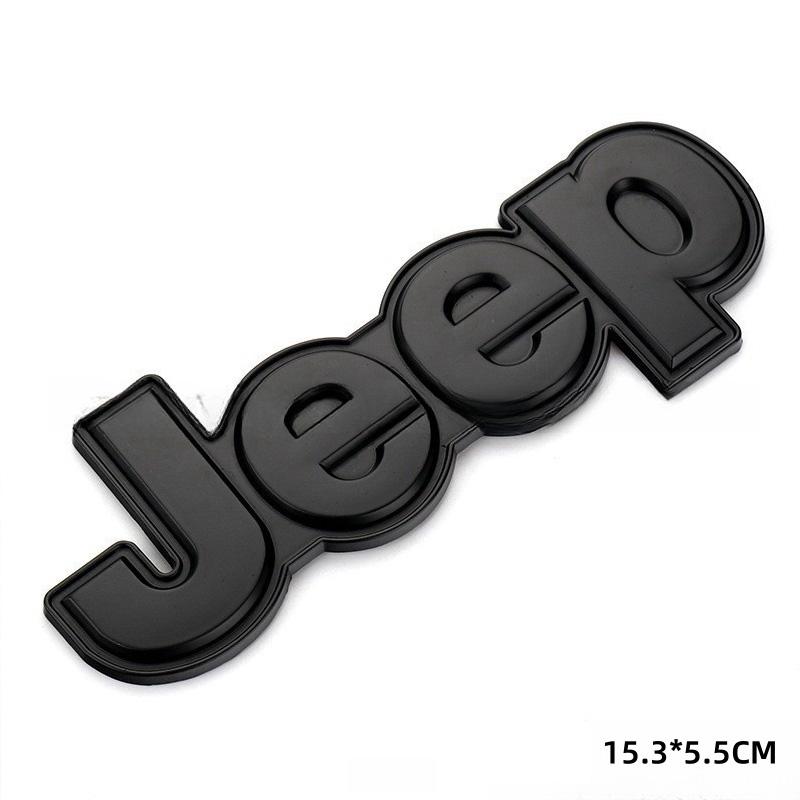 Three Dimensional ABS Car RENEGADE Emblem Trunk Rear Sticker Decoration Decal Accessories For Jeep Renegade Grand Cherokee ALX1