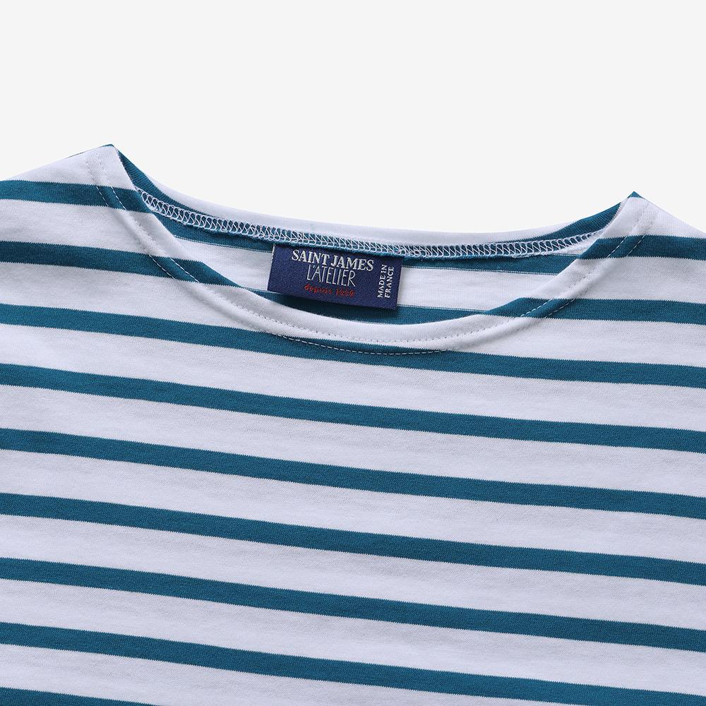 SAINT JAMES Manquière 18 Long Sleeve T-Shirt (Na6) Asjm2614326-Na6