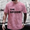 Groom Squad Trauzeuge T-Shirt Team Zukünftiger Bräutigam T-Shirts Junggesellenabschied Junggesellenparty T-Shirt Verlobt Hochzeit Grafik JGA Tops