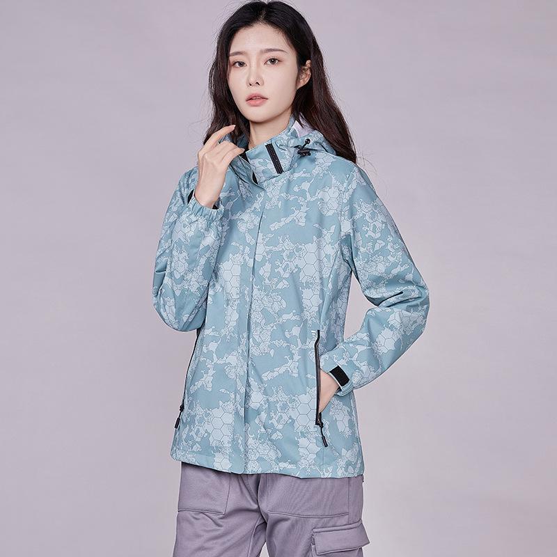 

Ветрозащитная водонепроницаемая куртка софтшелл на флисовой подкладке и со съемным капюшоном для пар, 2024 5XL