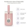 Portable Baby Bottle Warmer 3 Levels Constant Temperature Warming for Breastfeeding Night Feeding
