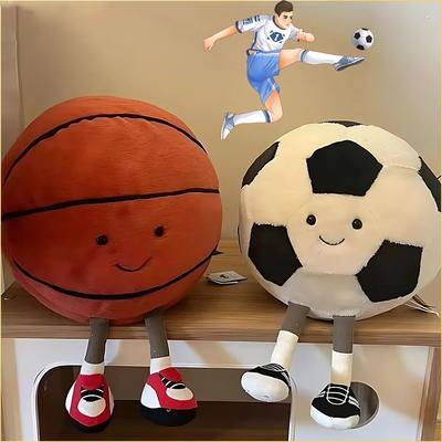Piłka nożna Pluszowa Lalka Zabawna Słodka Pluszowa Lalka Zabawki Pluszowa Zabawka Sportowa Poduszka Poduszka Prezent Dla Dzieci Piłka Nożna Puchar Lalka Sportowa Piłka Zabawka
