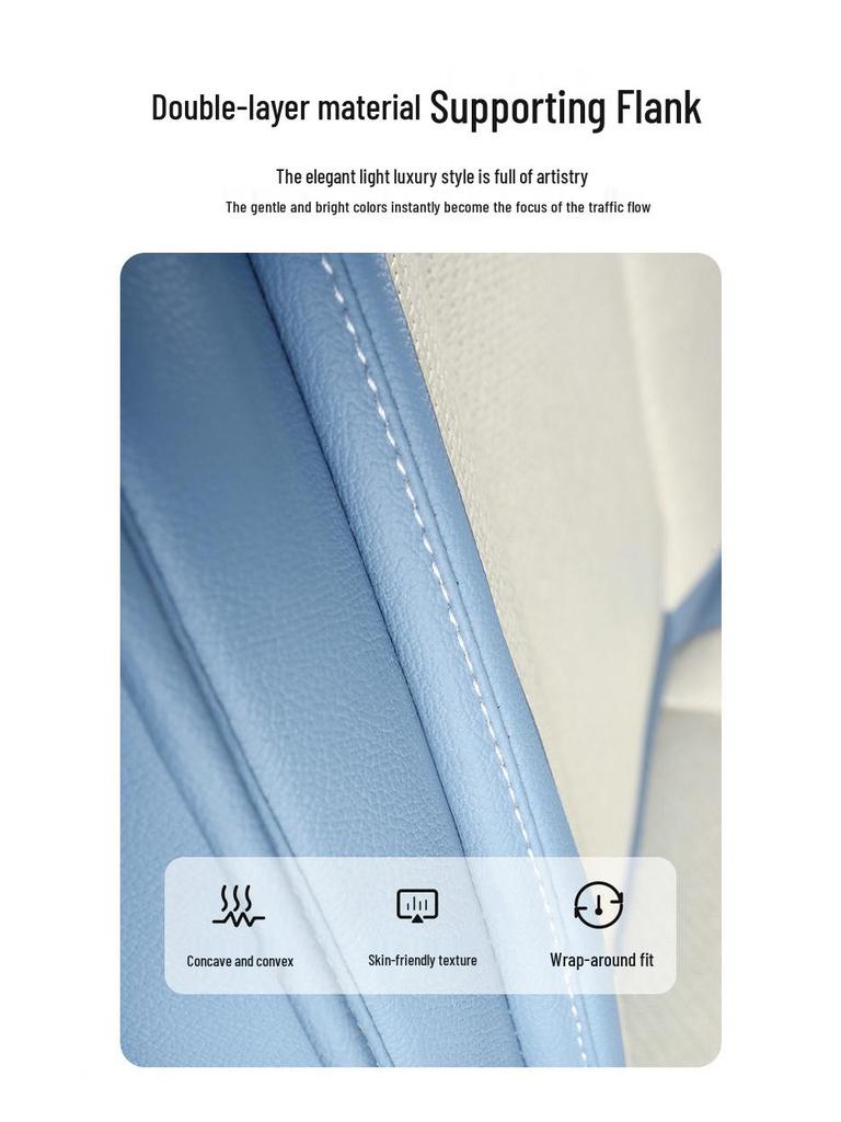 Universal Full Coverage Car Seat Cover for Civic Bora Lavida Sagitar - Four Seasons Ice Rattan Cushion