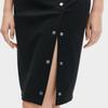 New FILA Short Sleeved Dresses Women's Black F11W425304FBK