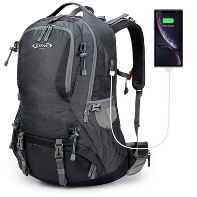 50L Hiking Large with Rain Emergency Hiking Backpack, Capacity, Cover, Waterproof, Multifunctional, Daypack, Preparedness, Outdoor, Camping,