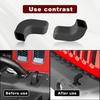 Front Factory Bumper Tow Hook Cover Trim For Jeep Wrangler JK JL JT 2007-2023
