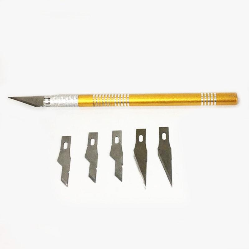 Aluminum Alloy Utility & Engraving Knife for Film Application and Paper Cutting