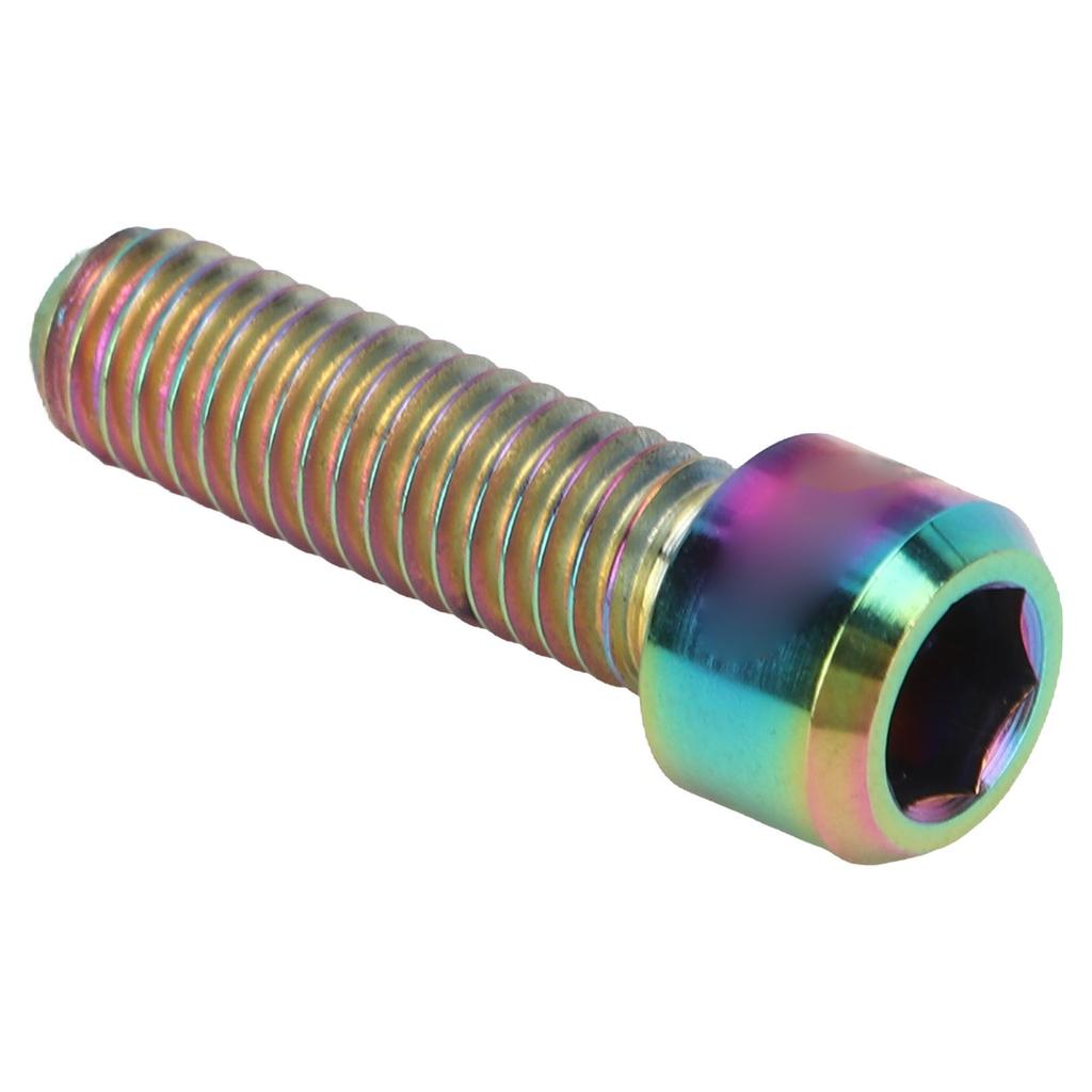 4KS RISK M6 X 20mm Šroub pro upevnění kotoučové brzdy horského kola Titanová slitina Šroub pro kliky kola Kotouč