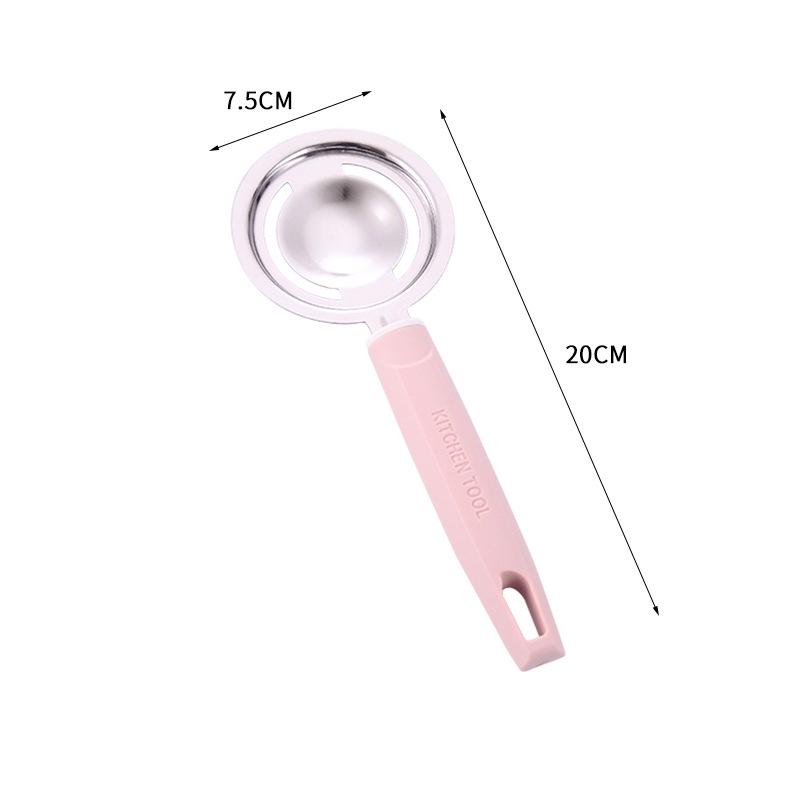 Stainless Steel Egg Separator & Beater Set for Baby Food & Baking