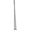 Hairpin Table Legs 36" Black Set of 4 Desk Legs 880lbs Load Capacity (Each 220lbs) Hairpin Desk Legs 3 Rods for Bench Desk Dining End Table Chairs