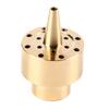 1 4    1 2    3 4  Brass Column Garden Pond Fountain Water Nozzle Sprinkler Spray Head Gold