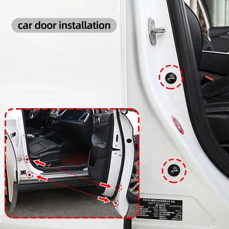 Door Shockproof Silicone Gasket Cushion for Kia Sportage Ceed Picanto Rio ProCeed Niro 5 3 4 K7 K5 K8 K3 Ray K9 LG1
