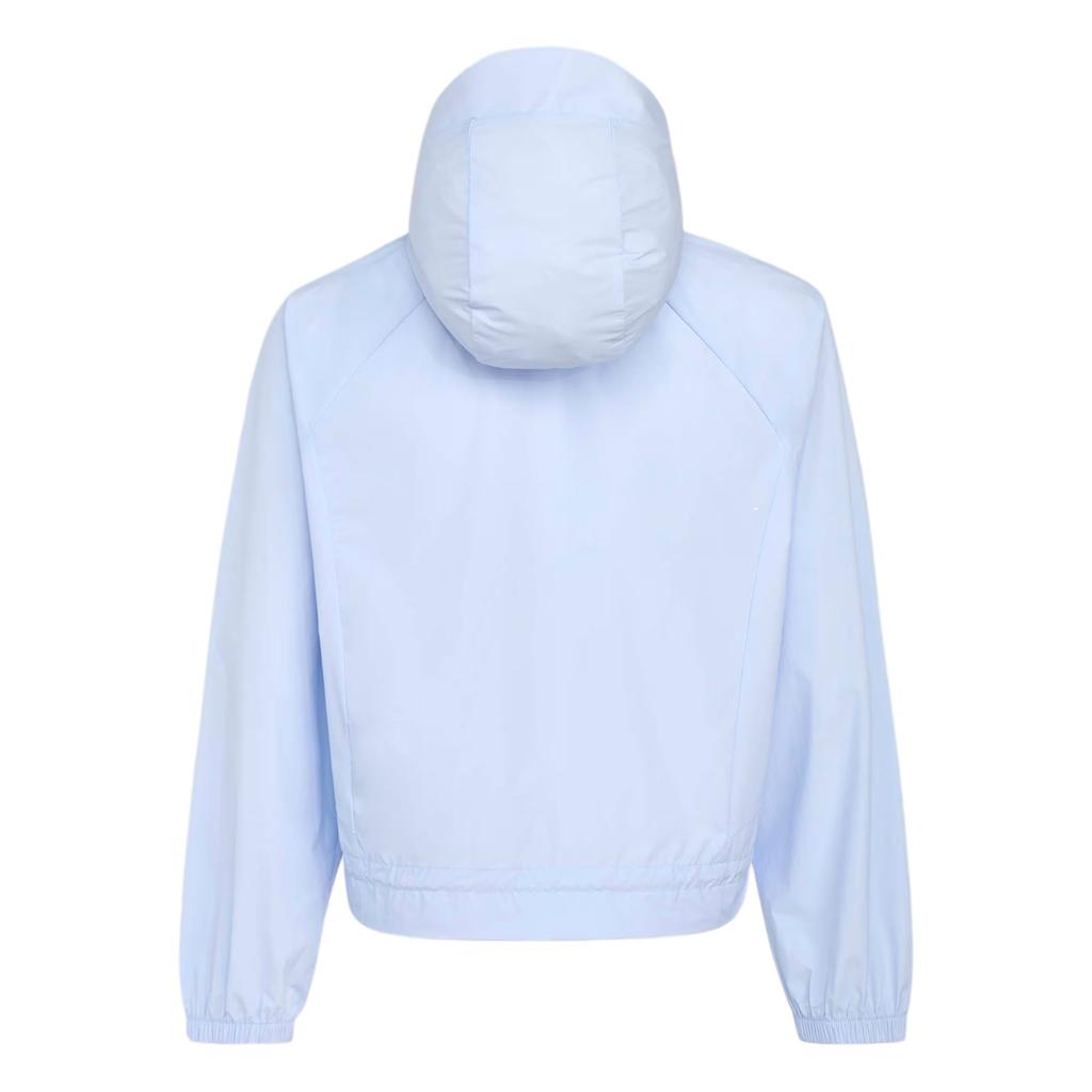 Adidas Soft Lux Lightweight Cool Feel UPF50+ Woven Loose Short Hooded Zip Long Sleeve Jacket Women jackets KH2711