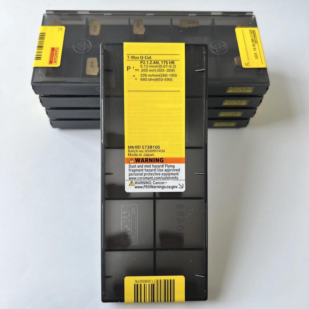 Original Sandvik / N151.2-500-50-5G 4225 / CNC dreiebenk karbidskjær 10 stk