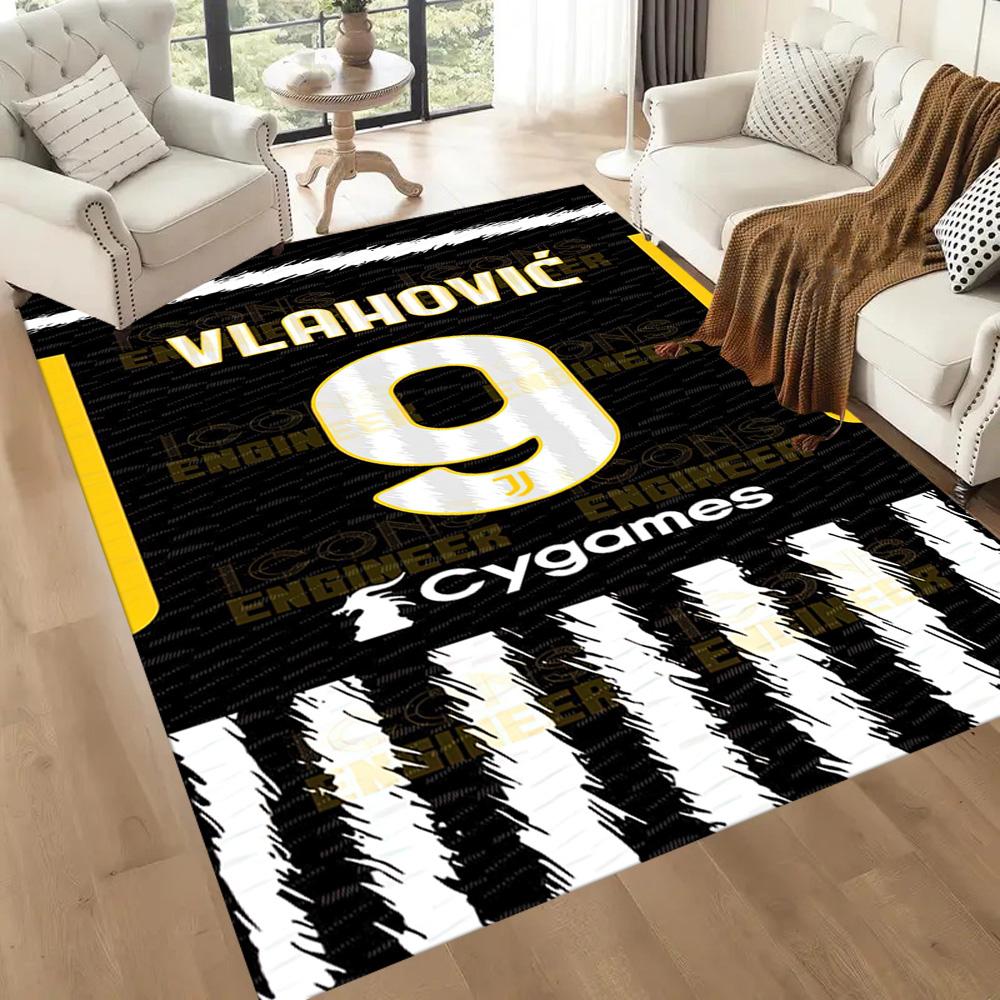 Juventus Area Rug Perfect For Entryway Dormitory Hallway Game Room Antislip Rug Office Home Decor Gift For Festivals
