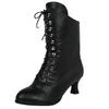 2026 Autumn High Heel Short British Style Handsome Women's Motorcycle Boots