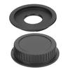 For CEOS Lens Adaptor Ring with Back Cap for C Mount Lens to for Canon EF EFS Camera