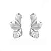 2 Pairs Gold Flower Stud Earrings for Women – Lightweight Alloy, Elegant Textured Design, Daily & Evening Wear
