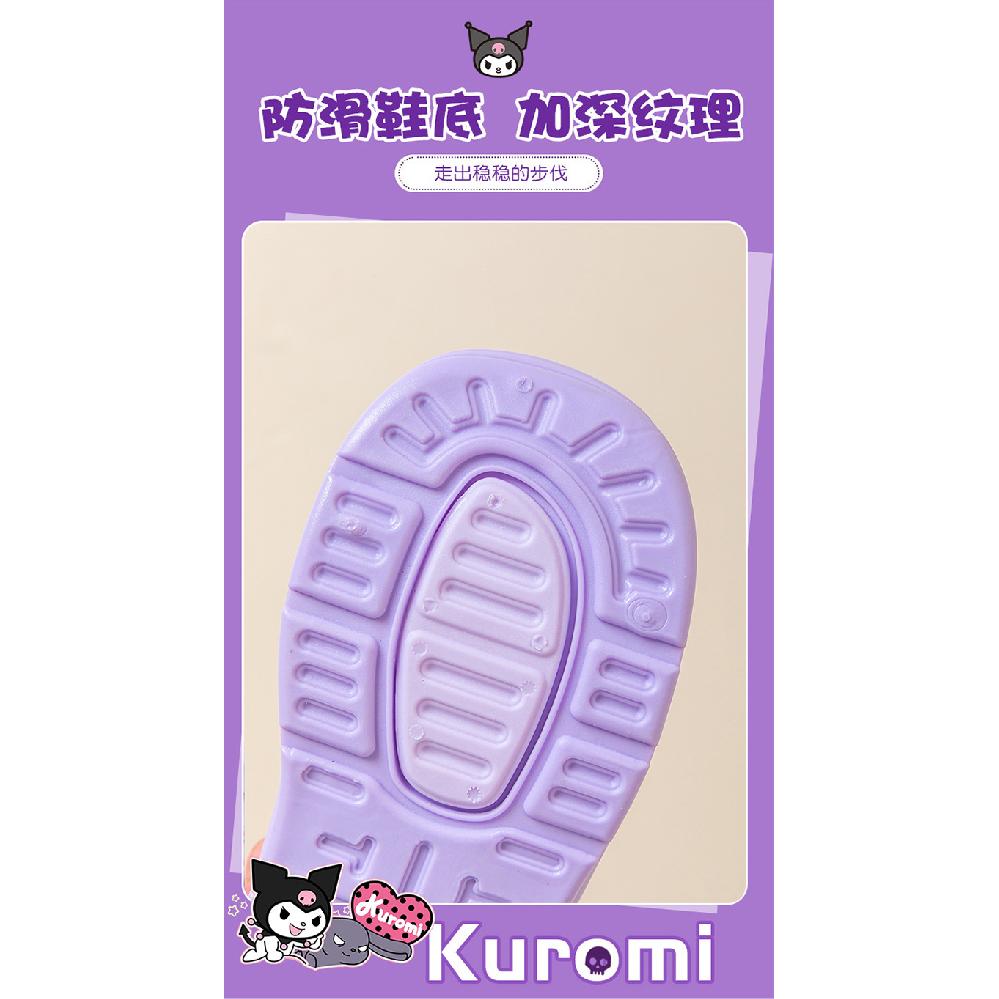 Children's Rain Boots Girls' Water Boots Non-Slip Waterproof Rain Boots Girls' Kuromi Kindergarten Kids' Water Shoes