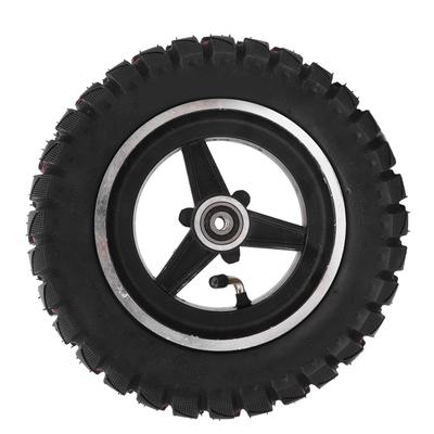 6.5 Inch Tire with Rim 90 65‑6.5 Increased Traction Stable Performance Tire Wheel Replacement for Mini Motorcycle
