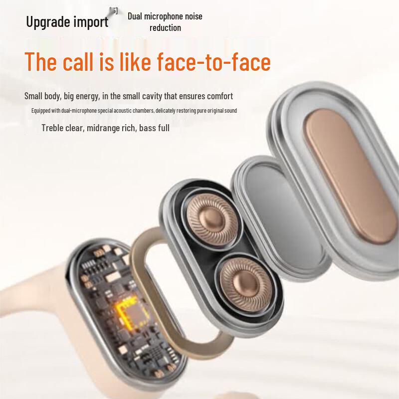 Newmine LY12 Open-Ear Ear-Clip Bluetooth Headset