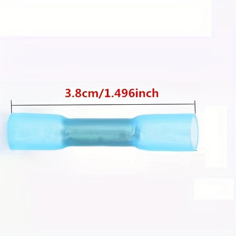 10Pcs Heat Shrink Connectors Insulated Waterproof Crimp Terminals Seal Butt Electrical Wire Connector