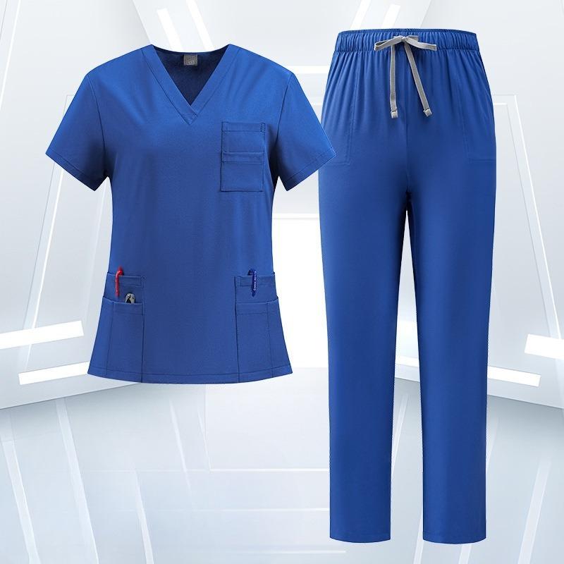 Hand-washing Clothes Women, Quick-drying Short-sleeved Surgical Gowns, Oral Nurses, Doctors, Overalls, Pet Hospital Overalls