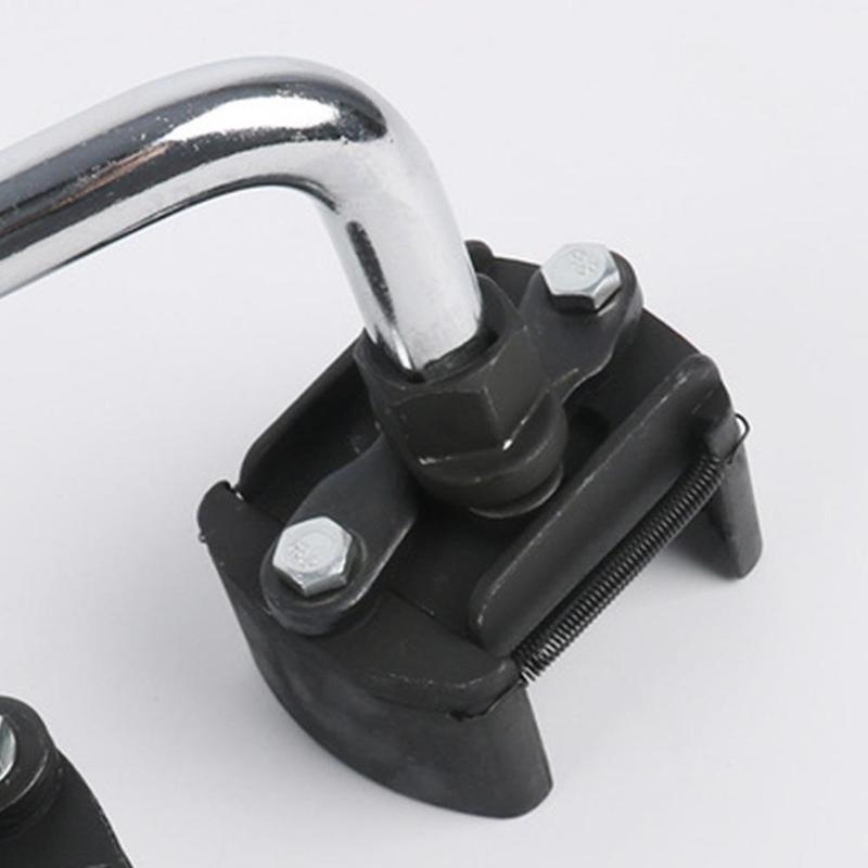 Universal Adjustable Oil Filter Wrench Two-Jaws 60-80mm Range Filter Remover Tool for Auto Maintenance