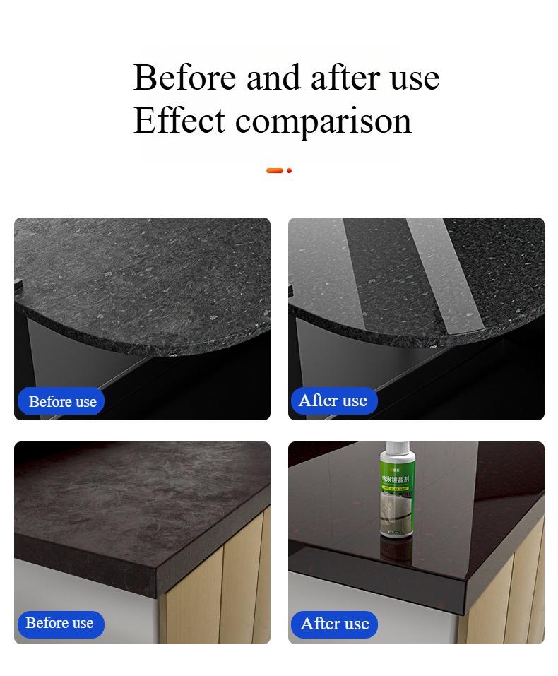 Marble Nano Crystal-Plating Agent Nanometer Crystal Plating Agent Wood Furniture Marble Scratch Repair Refurbishment Waterproof