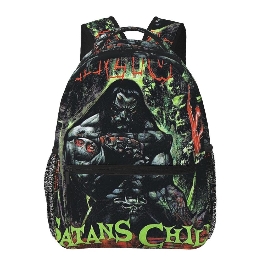 Band DANZIG III How The Gods Kill Heavy Backpacks Boys Girls Bookbag Children School Bags Cartoon Laptop Rucksack Shoulder Bag