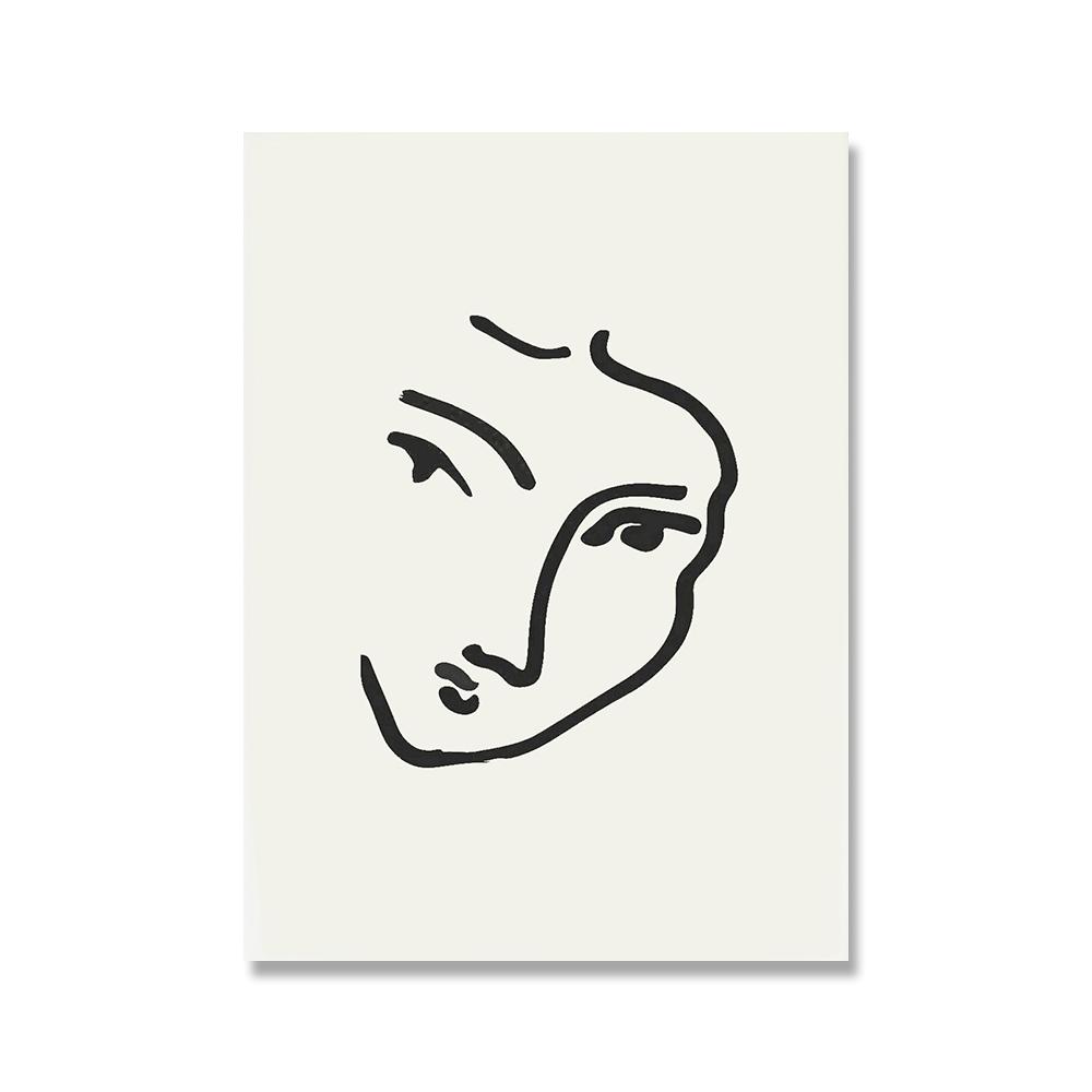 Vintage Henri Matisse Retro Posters And Prints Abstract Wall Art Canvas Prints Vintage Poster Beige Wall Pictures Home Decor