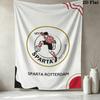 Sparta Rotterdam Wall Tapestry Aesthetic Wall Hanging Printed Fabric Blanket Decorative Tapestries For Bedroom Living Room Home Decor