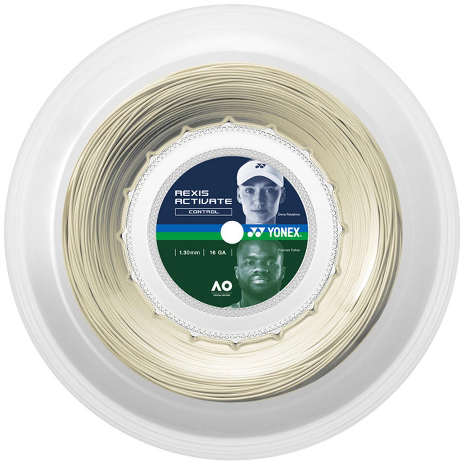 YONEX REXIS ACTIVATE 130 (200m) white TRA130R2 tennis string белый