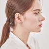 GEIGER Jewelry Silver Lovely Ribbon Earrings GISVEE143