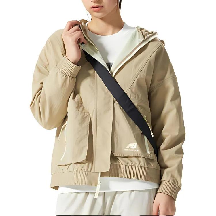 New Balance Jacket Women's Khaki (Unisex) Jackets AWJ21314 MS
