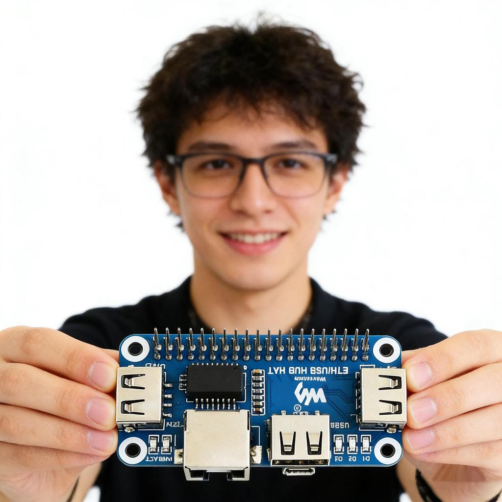 Raspberry Pi Zero W USB naar Ethernet RJ45 Netwerk Hub Splitter