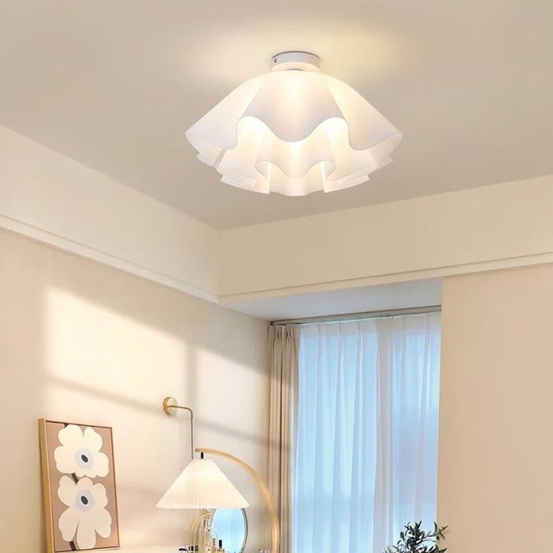 Moderní minimalistická květinová LED stropní lampa Xuan Yong