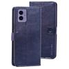 IDEWEI For Motorola Moto G55 5G Stand Case Crazy Horse Texture Leather Phone Cover