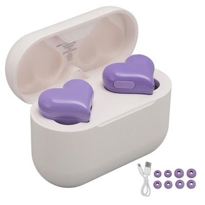 Heart Shaped Wireless Earbuds HIFI Stereo Sound Waterproof Bluetooth 5.3 Headphone with Charging