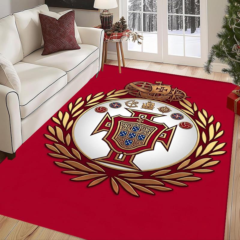 Portuguese Heritage Emblem carpet printing Living room and bedroom mats Dormitory decoration Doormat Christmas gifts