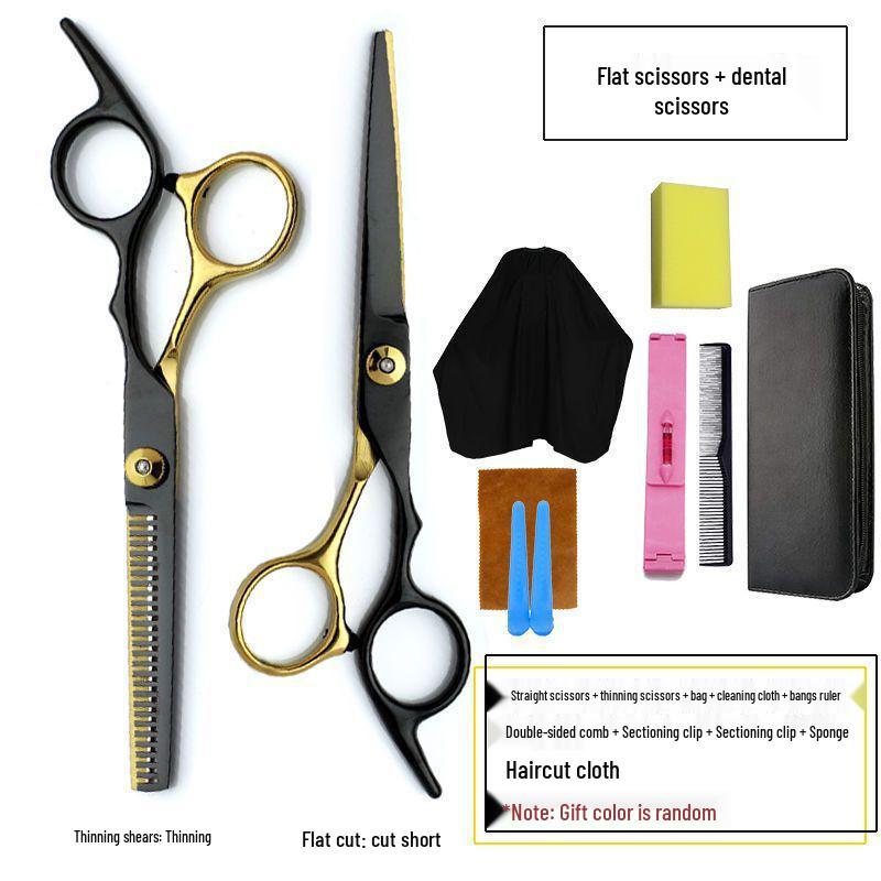 Detachable Hair Cutting & Thinning Scissors Set for Home Use